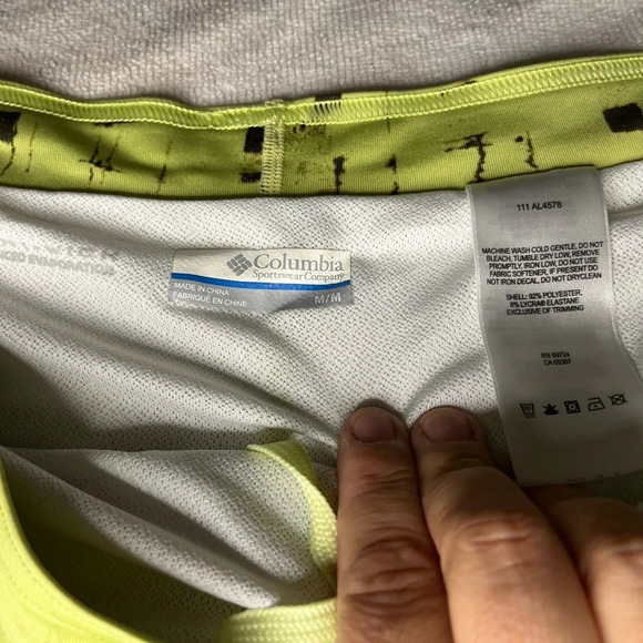 Columbia Spandex Shorts Medium - Picture 2 of 3